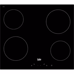 Beko HIC 64400 E, Noir, Intégré, 60 cm, Céramique, Vitrocéramique, 4 zone(s)