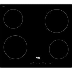 Beko HIC 64400 E plaque Noir Intégré 60 cm Céramique 4 zone(s)