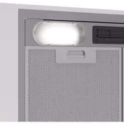 Beko HNU51311SH hotte Intégré Argent 381 m³/h D
