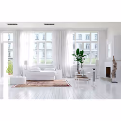 Beko EFW7000WN ventilateur Noir, Argent, Blanc