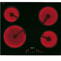 Beko HIC64401, Noir, Intégré, Céramique, Verre-céramique, 4 zone(s), 4 zone(s)