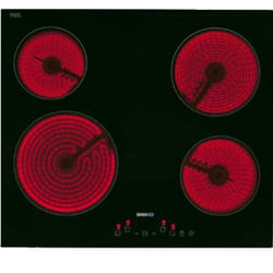 Beko HIC64401 plaque Noir Intégré Céramique 4 zone(s)