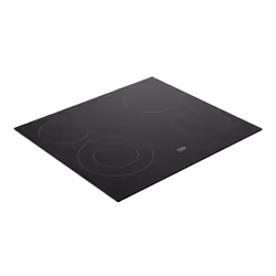 Beko HIC64402E, Noir, Intégré, 58 cm, Halogène, Verre-céramique, 4 zone(s)