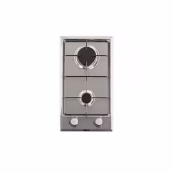 Beko HDCG 32220 SX, Acier inoxydable, Intégré, Gaz, Émaillé, 2 zone(s), 2 zone(s)