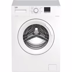 Beko WTE 7611 BWR, Charge avant, 7 kg, B, 75 dB, 1200 tr/min, D