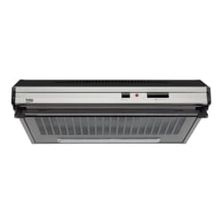 Beko CFB6432XH-1 hotte Montée au mur Argent 240 m³/h E