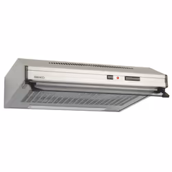 Beko CFB6432XH-1 hotte Montée au mur Argent 240 m³/h E