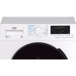 Beko HTE8614YBST Pose libre Blanc E
