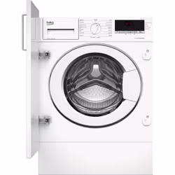 Beko WITC8410B0W, Charge avant, 8 kg, B, 67 dB, 1400 tr/min, C