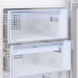 Beko RCSA366K40SN réfrigérateur-congélateur Pose libre 343 L E Acier inoxydable