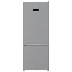 Beko RCNE560E40ZXBN réfrigérateur-congélateur Pose libre 560 L E Argent