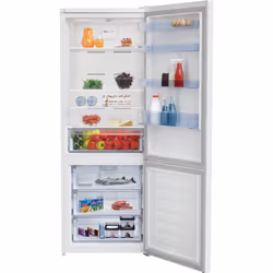 Beko RCNE560K40WN réfrigérateur-congélateur Pose libre 514 L E Blanc
