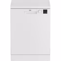 Beko LVV4729W, Pose libre, Taille maximum (60 cm), Blanc, Blanc, Rotatif, Acier inoxydable