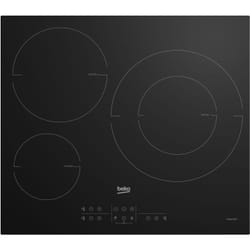 Beko HII63205MT plaque Noir Intégré 58 cm Plaque avec zone à induction 3 zone(s)