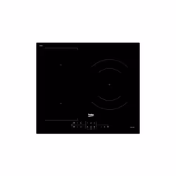 Beko HII63201FMT, Noir, Intégré, 60 cm, Plaque avec zone à induction, 3 zone(s), 3 zone(s)