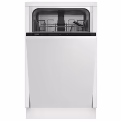 Beko DIS35023, Entièrement intégré, Compact (45 cm), Noir, LED, froid, 2 Nombre de paniers