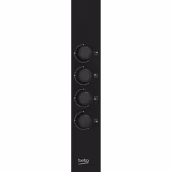 Beko HIGG 64123 SB plaque Noir Intégré 60 cm Gaz 4 zone(s) - Vue supplémentaire 6