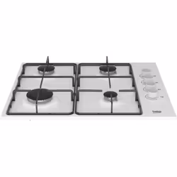 Beko HIGG 64123 SW plaque Blanc Intégré 60 cm Gaz 4 zone(s)