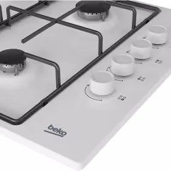 Beko HIGG 64123 SW plaque Blanc Intégré 60 cm Gaz 4 zone(s) - Vue supplémentaire 4