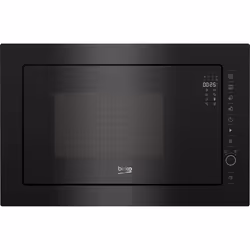 Beko BMGB 25333 BG, Intégré, Micro-ondes grill, 25 L, 900 W, Rotatif, Tactile, Noir