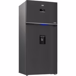 Beko RDNE650E40DZXBRN réfrigérateur-congélateur Pose libre 630 L E Acier inoxydable