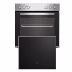 Beko BBUC12020X, Céramique, 4 zone(s), Verre-céramique, Noir, Tactile, 58 cm
