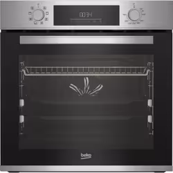 Beko BBIM12301X, Moyenne, Four électrique, 72 L, 72 L, 5 étagères, Intégré