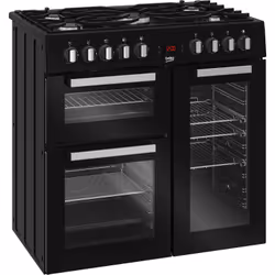 Beko PS235315DB four et cuisinière Gaz Noir A