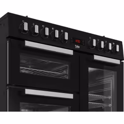 Beko PS235315DB Cuisinière Gaz 6 Brûleurs 3 Fours 90 cm Noir Classe A - Vue supplémentaire 5