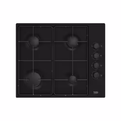 BEKO Plaque au gaz HIBG64120SB 60 cm 51 cm 61 cm 7900 W