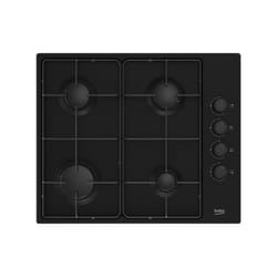 BEKO Plaque au gaz HIBG64120SB 60 cm 51 cm 61 cm 7900 W