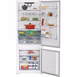 Beko BCNE400E40SN, 370 L, SN-T, 5,2 kg/24h, E, Nouvelle zone compartiment, Blanc