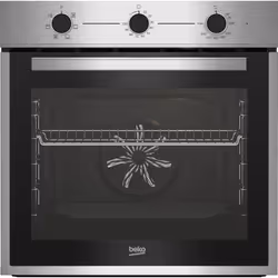 Beko BBIE14100X, Moyenne, Four électrique, 72 L, 2400 W, 72 L, Assisté par ventilateur