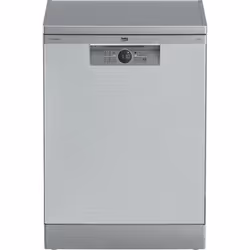 Beko BDFN26521XQ, Pose libre, Taille maximum (60 cm), Blanc, Noir, Boutons, LED