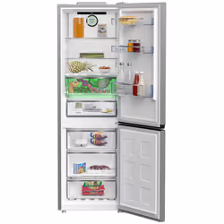 Beko B5RCNE365LXB réfrigérateur-congélateur Pose libre 316 L D Métallique
