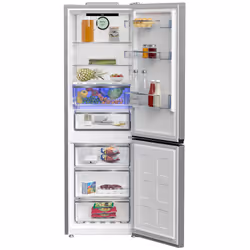 Beko B5RCNE365LXB réfrigérateur-congélateur Pose libre 316 L D Métallique - Vue supplémentaire 5