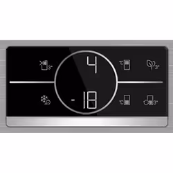 Beko B5RCNE365LXB réfrigérateur-congélateur Pose libre 316 L D Métallique - Vue supplémentaire 7