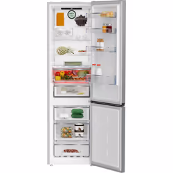 Beko B5RCNE405LXP réfrigérateur-congélateur Pose libre 355 L D Acier inoxydable - Vue supplémentaire 4