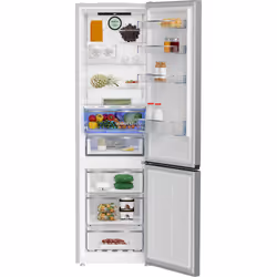 Beko B5RCNE405LXP réfrigérateur-congélateur Pose libre 355 L D Acier inoxydable - Vue supplémentaire 5