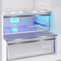 Beko B5RCNE405LXP réfrigérateur-congélateur Pose libre 355 L D Acier inoxydable - Vue supplémentaire 9