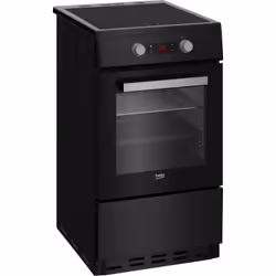 Beko FSE58301BC four et cuisinière Plaque avec zone à induction Noir