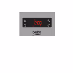 Beko PF335325DX four et cuisinière Gaz Noir, Acier inoxydable A