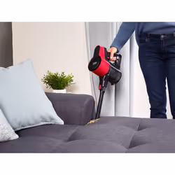 Beko VRT50121VR Aspirateur balai Batterie Sec MIF Sans sac 0,55 L 110 W Rouge - Vue supplémentaire 10