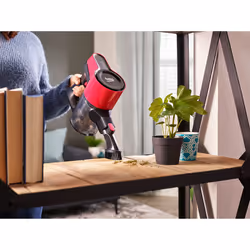 Beko VRT50121VR Aspirateur balai Batterie Sec MIF Sans sac 0,55 L 110 W Rouge - Vue supplémentaire 11
