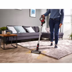 Beko VRT50121VR Aspirateur balai Batterie Sec MIF Sans sac 0,55 L 110 W Rouge - Vue supplémentaire 13