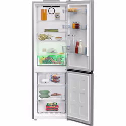 Beko B3RCNE364HXB réfrigérateur-congélateur Pose libre E Gris