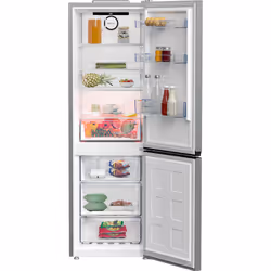 Beko B3RCNE364HXB réfrigérateur-congélateur Pose libre E Gris - Vue supplémentaire 4