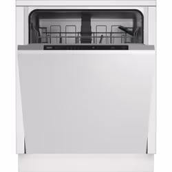 Beko b100 BFDIN14310, Entièrement intégré, Taille maximum (60 cm), Noir, Tactile, LED, Acier inoxydable