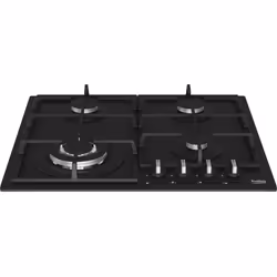 Beko HIYG 64225 SBO plaque Noir Intégré 60 cm Gaz 4 zone(s) - Vue supplémentaire 3