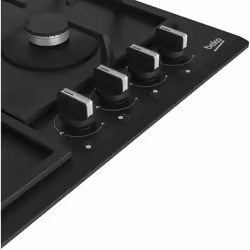 Beko HIYG 64225 SBO plaque Noir Intégré 60 cm Gaz 4 zone(s) - Vue supplémentaire 4